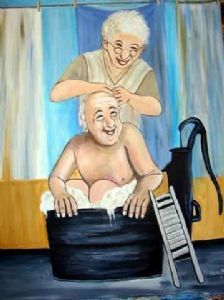 "Rub-a-tub-tub"