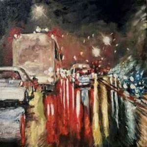 "Wet Cape Town Traffic #16"