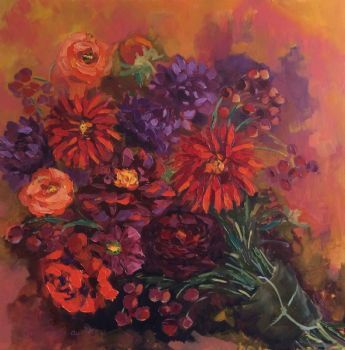 "Bunch Of Autumn Flowers"