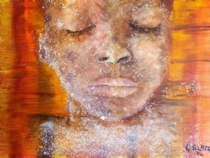 "African Child Sleeping"