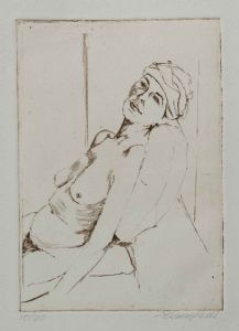 "Nude Study Front"