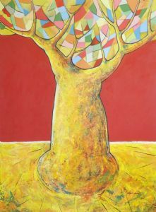 "Tree of Life - Orange"