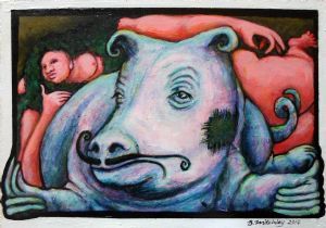 "Pig-Seal and the Nude"