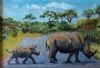 "Rhinos at Kruger National Park"