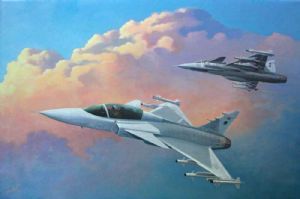 "SAAF Saab Gripen C 2 Squadron"