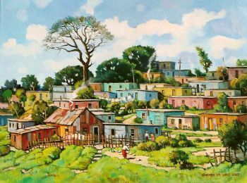 "Informal Township, Knysna"