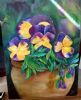 "Pot of Pansies"