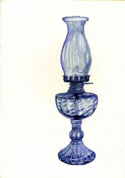 "Delft lamp"