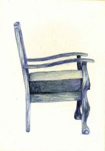 "Delft ball and claw chair"