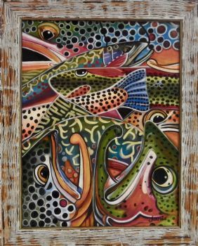 "Trout Reflections 1"