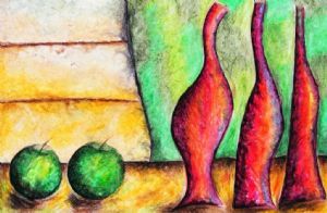 "A Table Set for Apples"