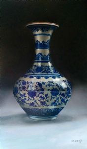 "Giclée - Fine Chinese vase I"