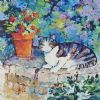 "Cat on a Wall"