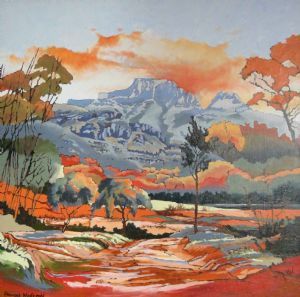 "Cathkin Peak Drakensberg"