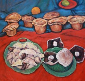 "Chicken and Mushroom Pies"