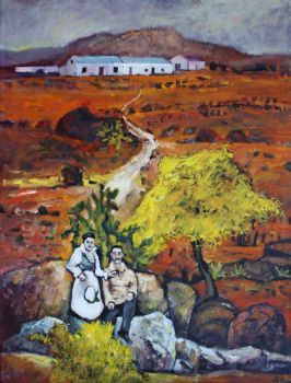 "Olive and Corn at Krantzplaats"
