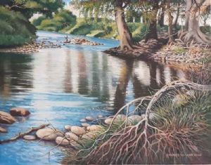 "Eerste River, Stellenbosch in Pristine Beauty"