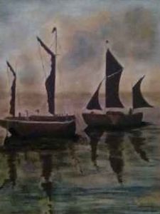 "Boats in the Mist"