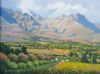 "Stellenbosch Mountain on a Morning in Autumn"