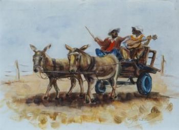 "Cape Donkey Cart"