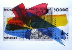 "Five Billion Dollar Note Eight Only in Africa"