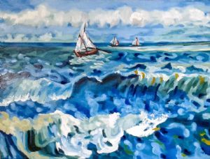 "Boating With Van Gogh"