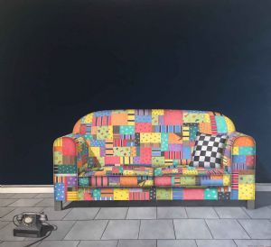 "A Couch of Colour"