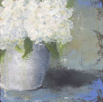 "White Hydrangeas 3"
