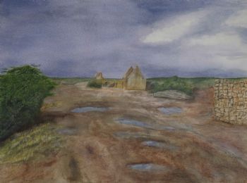 "Papkuilsfontein After a Storm"