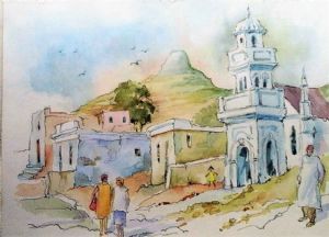 "Mosque in the Malay Quarter"
