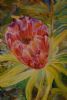 "Protea with foliage"