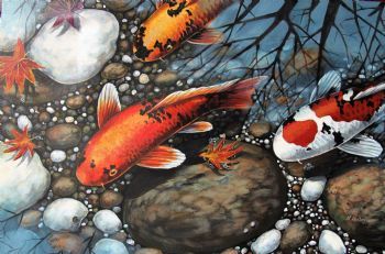 "Autumn Koi "