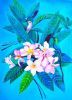 "Sugar Birds in Frangipani"