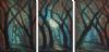 "Moonlit Woods (Set of three)"