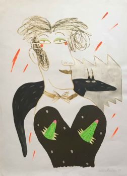 "Women with Green"