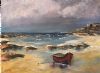 "Fisherman's Boat in the Bay"