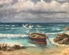 "Fisherman's Boat and Seagulls"