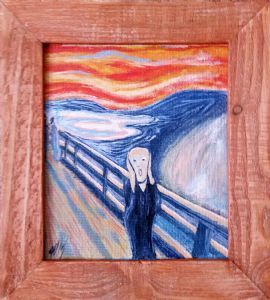 " The Scream, 1893 by Edvard Munch"