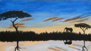 "Bushveld Sundown 1"