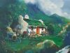 "Cottage at Foot of Mountain"