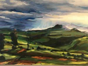 "Stormy Landscape"
