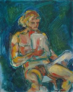 "Study Of Nude Male"