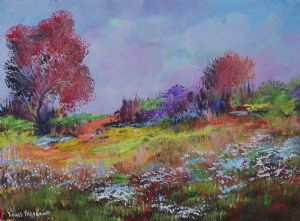 "Veld Flowers on the Hill"