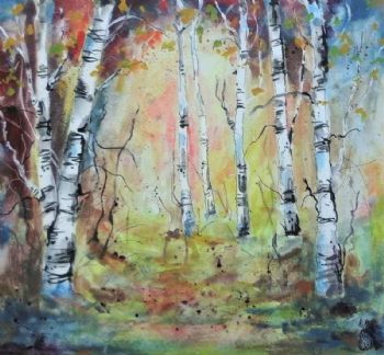"Birch Trees"