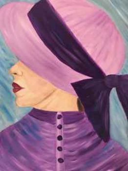 "Lady in Purple"