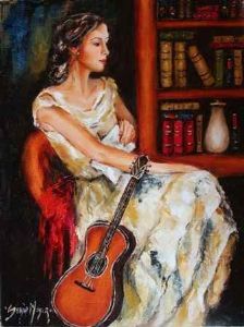 "Woman with Guitar"