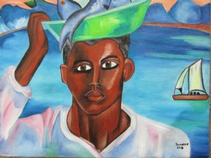 "Fish Seller Die Visverkoper"