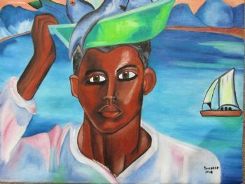 "Fish Seller Die Visverkoper"