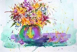 "Spiked Flowers"