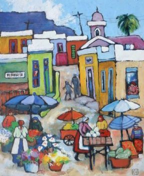 "Bokaap Flower and Fruit Sellers "